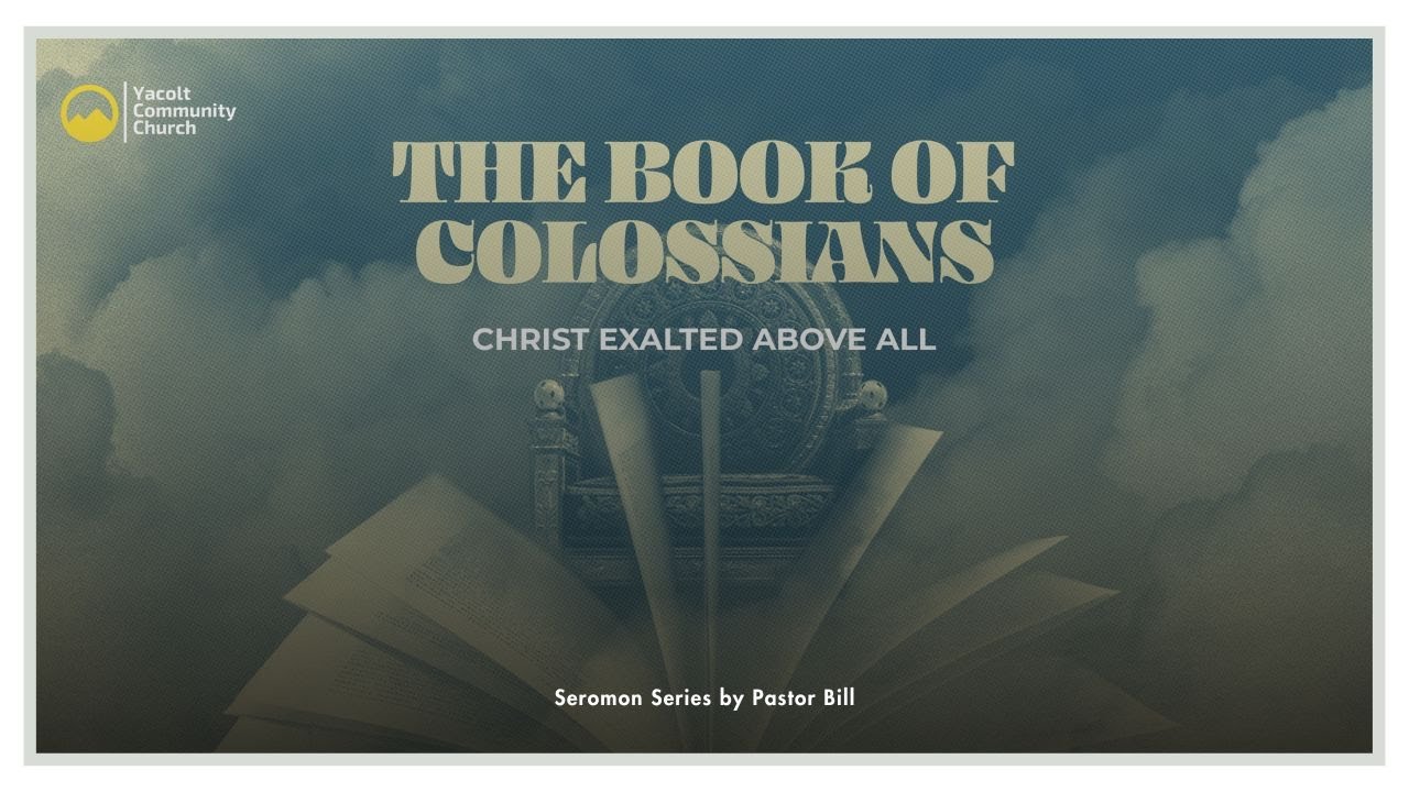 Life In Close Quarters - Colossians 3:13a | Pastor Bill | Jan. 11, 2026
