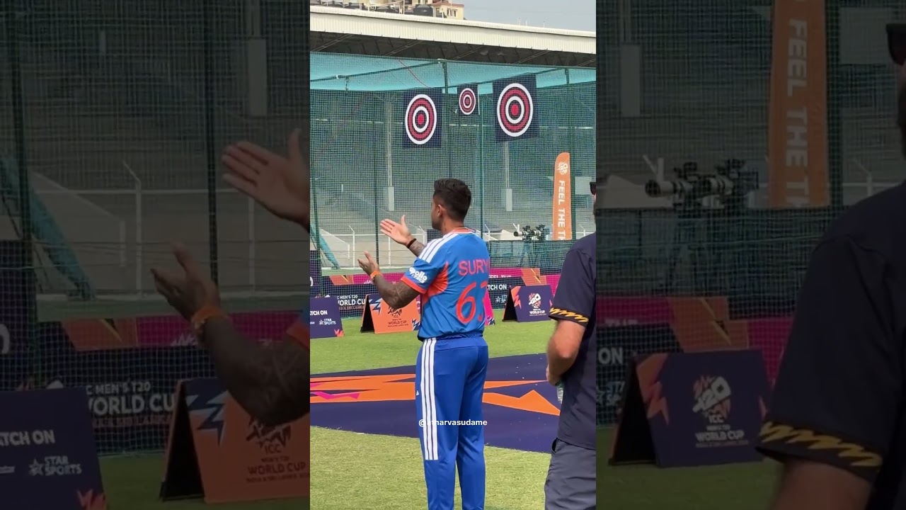 | Meet with Suryakumar Yadav | ICC t20 World Cup | Atharva Sudame