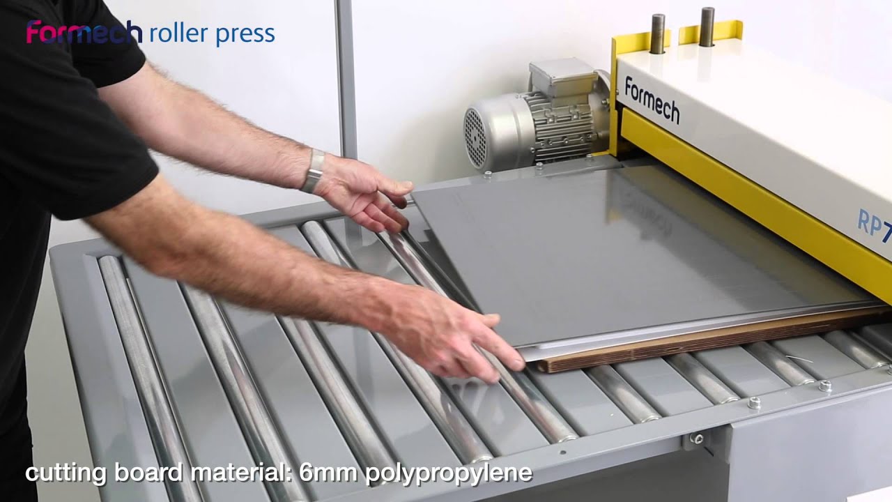 Processing Equipment - Formech Roller Press RP700 & RP1200