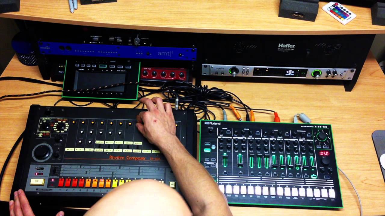 Roland Aira TR-8 VS TR-808 Unbiased Comparison. HQ*****