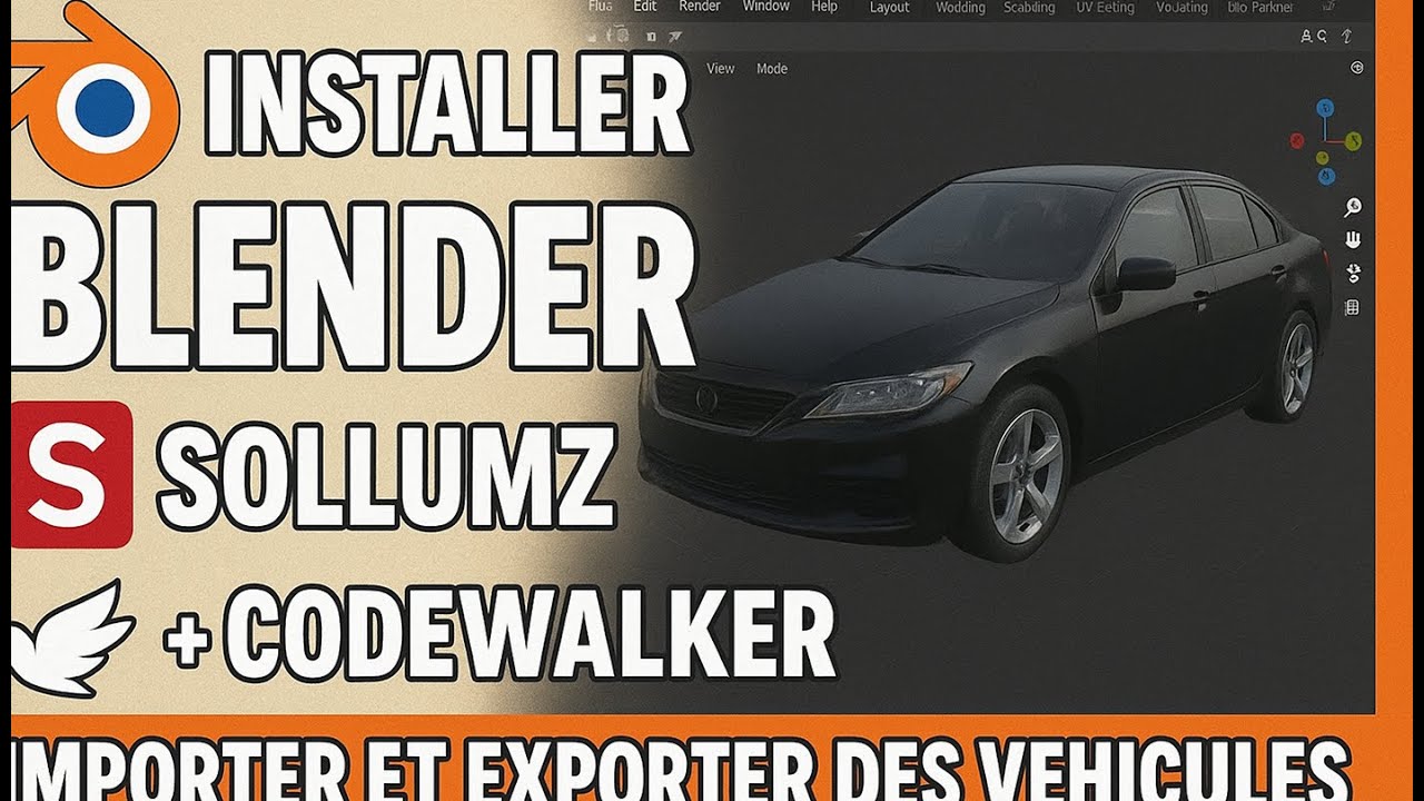 [Tuto] Installation - Importation & Exportation Blender (Sollumz) & CodeWalker