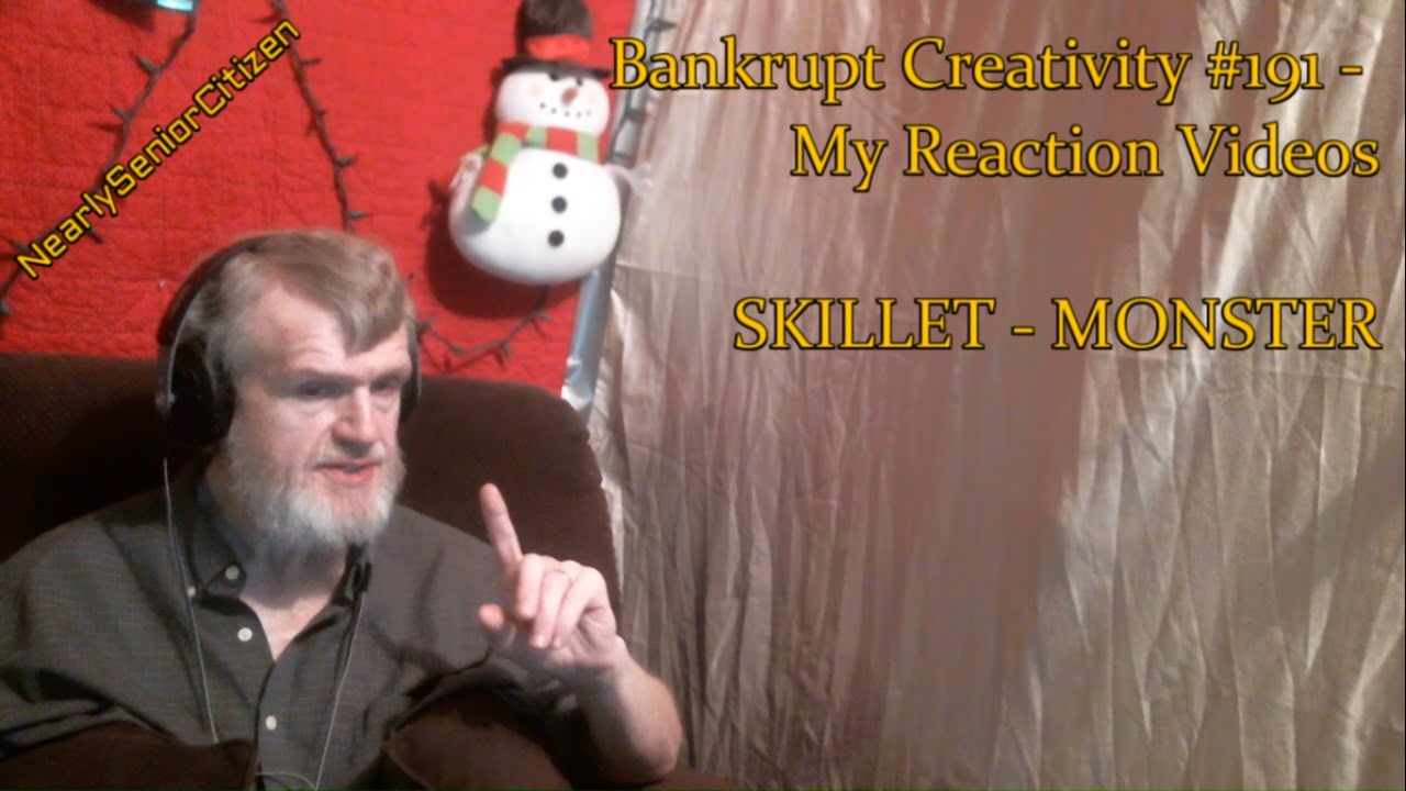 SKILLET - MONSTER : Bankrupt Creativity #191 - My Reaction Videos
