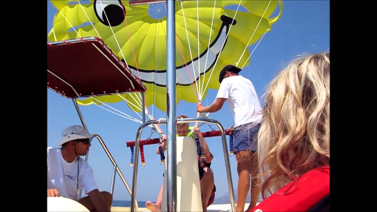 Parasailing,Brela 2015