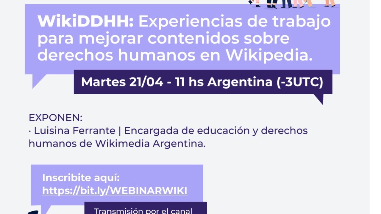 WikiDDHH: experiencias de trabajo para mejorar contenidos sobre derechos humanos en Wikipedia