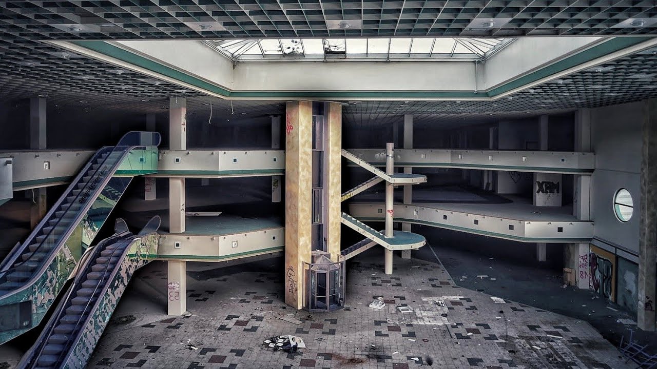 GIGANTISCHES VERLASSENES EINKAUFSZENTRUM GEFUNDEN!