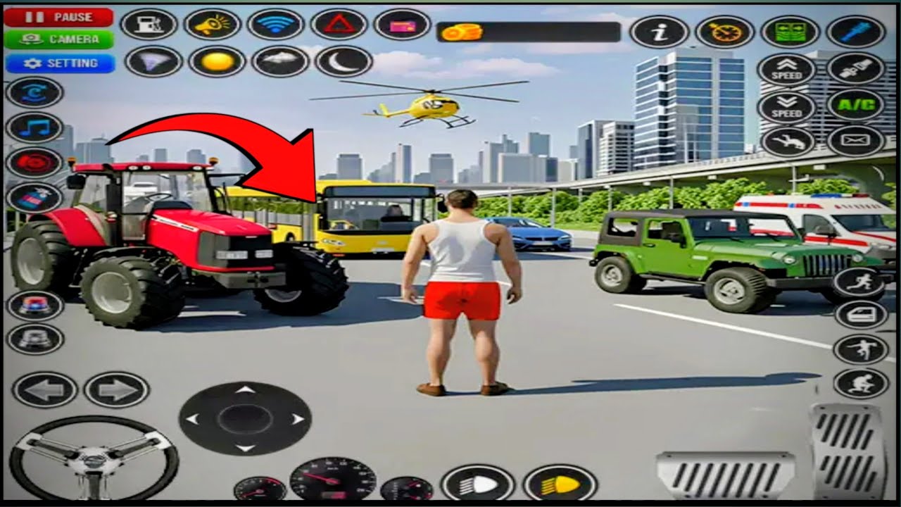  Multi Vehicle Transport game - Transport car and truck and tractor - Android Gameplay