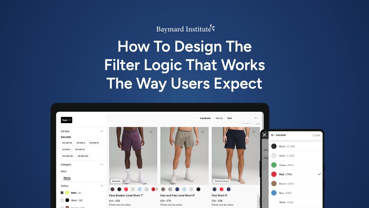 How To Design The Filter Logic That Works the Way Users Expect