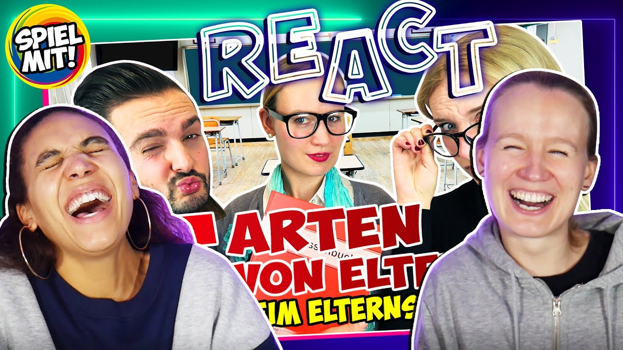 5 ARTEN VON ELTERN BEIM ELTERNSPRECHTAG! REACTION VON ALLY & KATHI