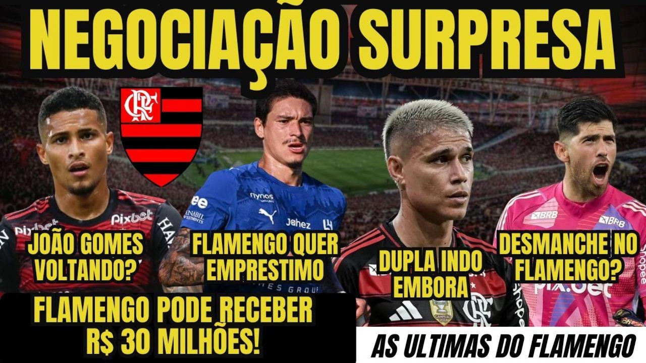 🔥 REVIRAVOLTA NO MENGÃO! LUIZ HENRIQUE NA MIRA? ROSSI DE SAÍDA? GALO QUER L.A.!  E+