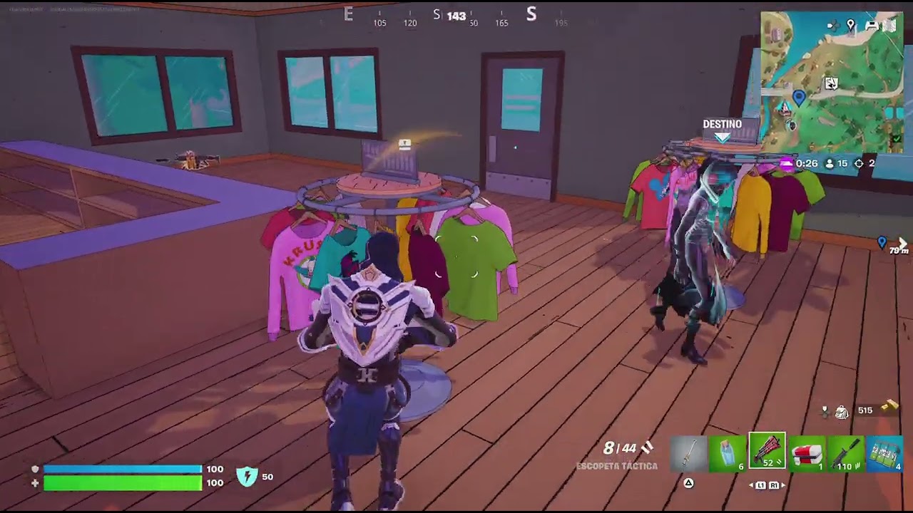 Fortnite - Final cardiaco con pelea en bunker