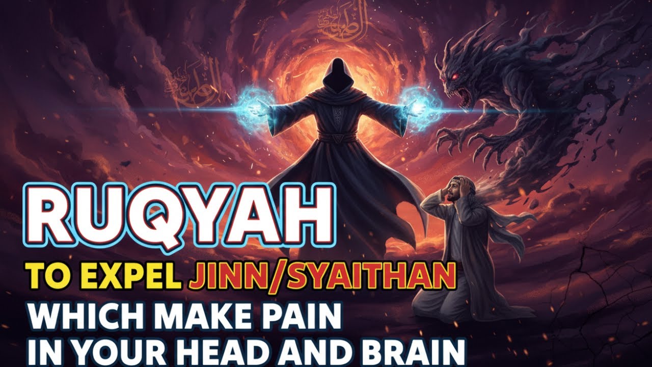 HEALING Burn All Jinn & Satan Causing Sickness and Body Pain with Ruqyah