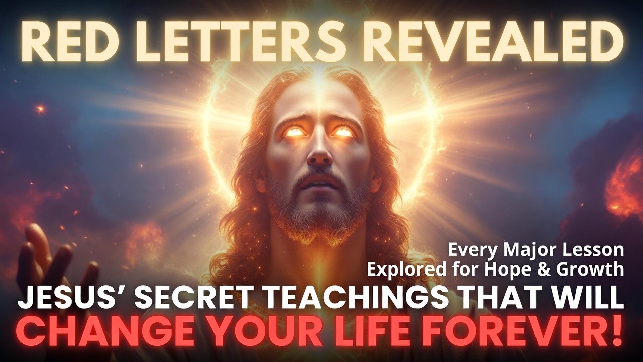 Jesus’ Red Letters Will Completely Transform Your Faith – Every Hidden Truth Revealed!