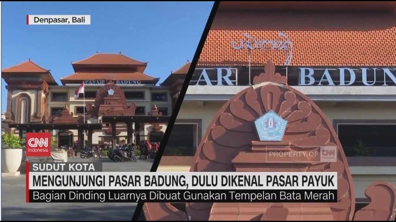 Potret Pasar Tradisional Terbesar Di Bali