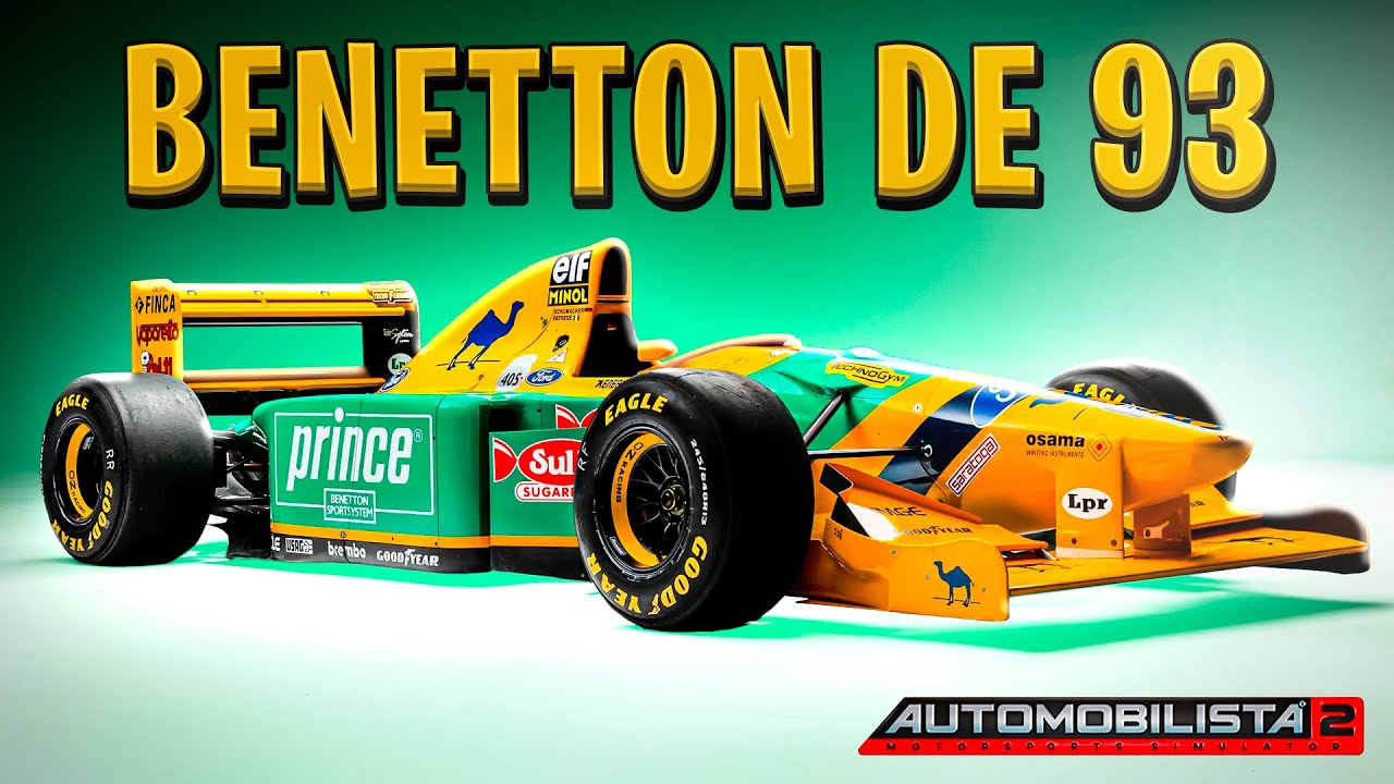 TESTAMOS A BENETTON DO MICHAEL SCHUMACHER - AUTOMOBILISTA 2