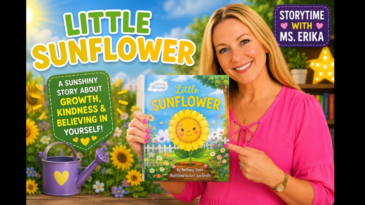 Little Sunflower | Kids Book Read Aloud | Storytime with Ms. Erika