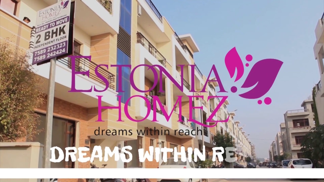 Estonia Homez READY TO MOVE SAMPLE 2bhk flats in GBP Rosewood 2, Derabassi, Zirakpur, Chandigarh.