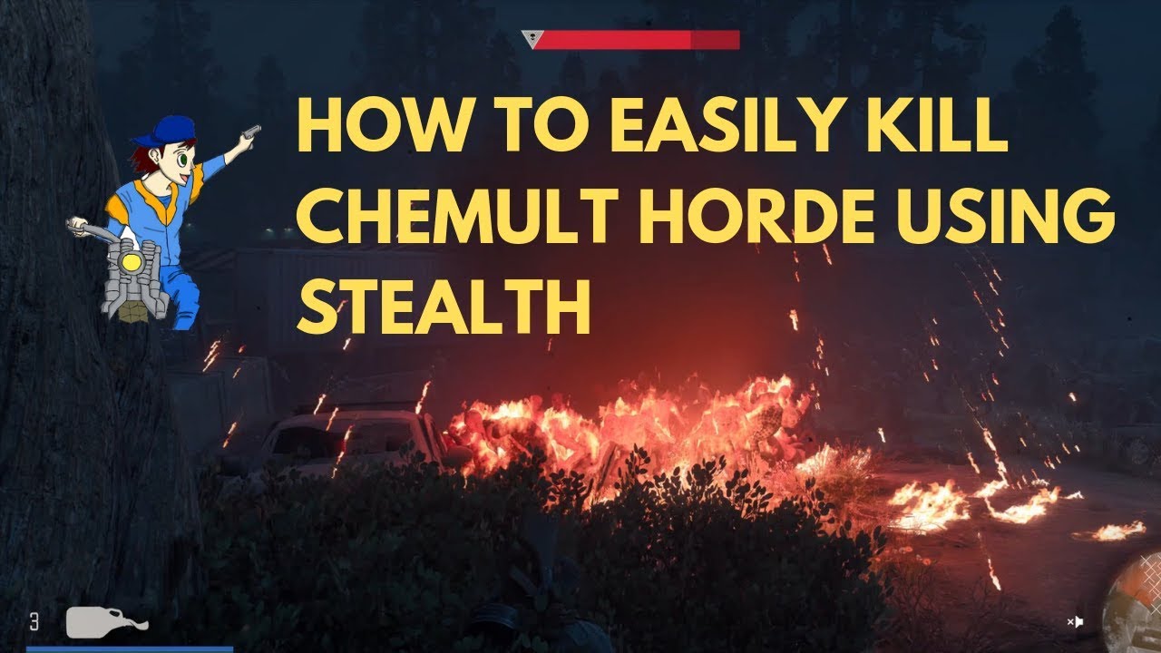 Chemult Horde Easy Stealth Kill - Days Gone - You Alone Have I Seen