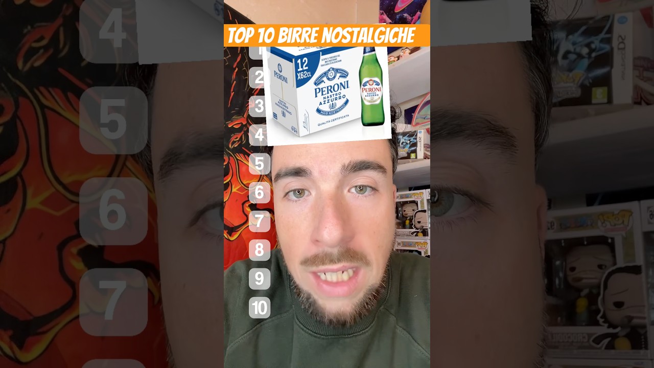 Top 10 Birre nostalgiche #rank #birra #peroni