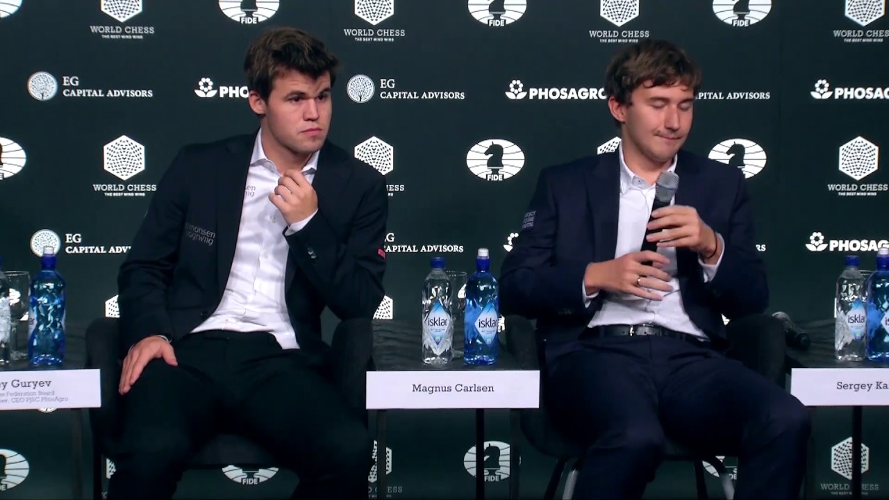World Chess Championship 2016 Carlsen v Karjakin Tiebreak - Questions