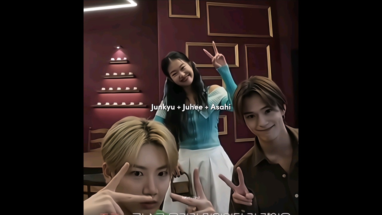 [Shining Solo] Three besties with same humor Junkyu Juhee Asahi🤣 빛 나는 SOLO 