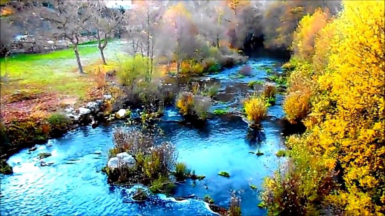 El R&iacute;o Rudr&oacute;n en Valdelateja,Burgos