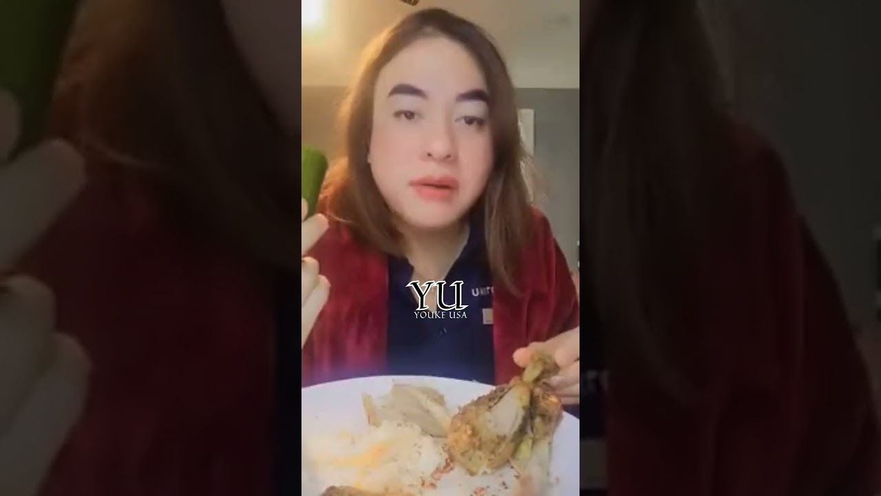 JADI NGILER LIHAT YOUKE USA MAKAN AYAM GORENG KELIHATANYA ENAK BANGET YA CUS BIKIN JUGA