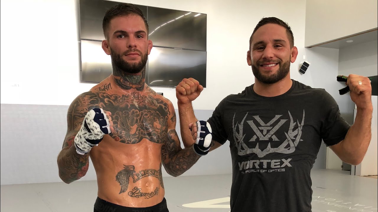 CHAD MENDES HARD SPARRING SESSION: UFC IDAHO