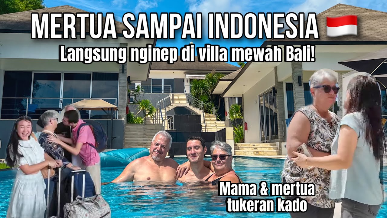 PERTAMA KALI MERTUA PRANCIS KE INDONESIA🇮🇩UNTUK PERNIKAHAN KAMI!