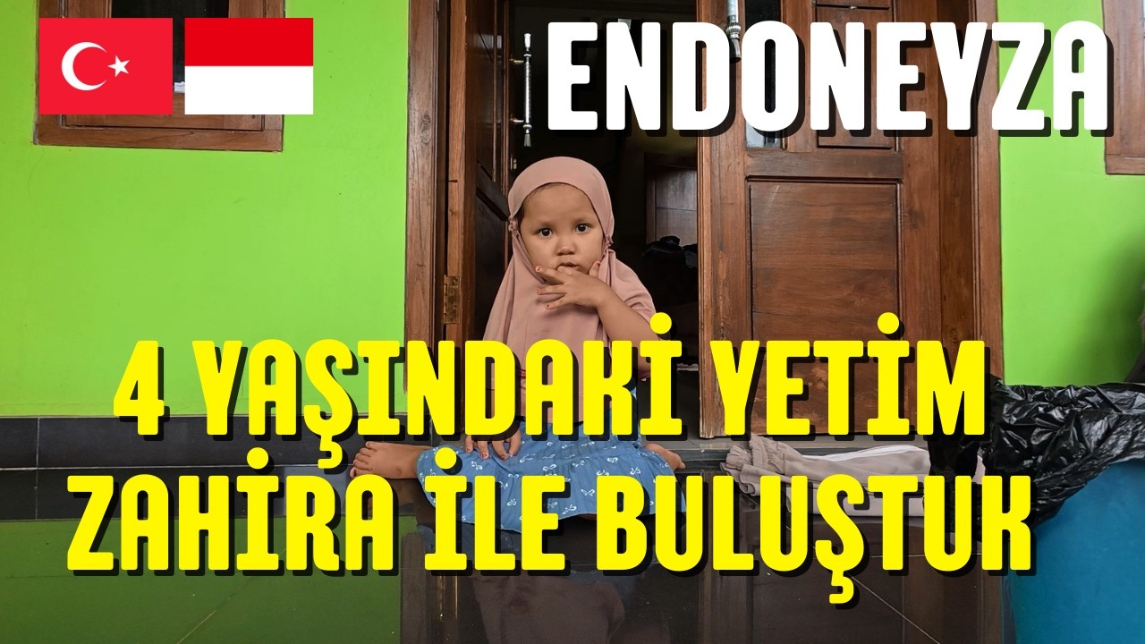 Endonezya’nın Fakir Köyünde Yardım Dağıttık | 4 Yaşındaki Yetim Zahira