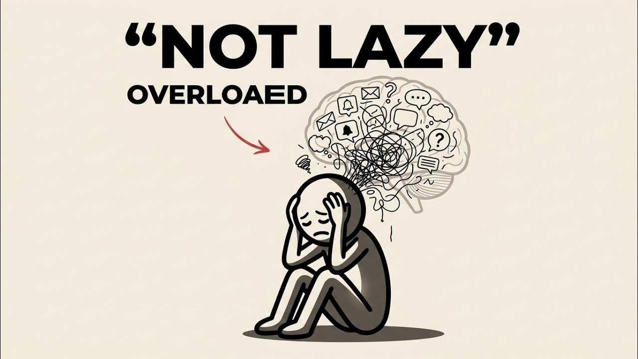You’re Not Lazy — You’re Emotionally Overloaded.