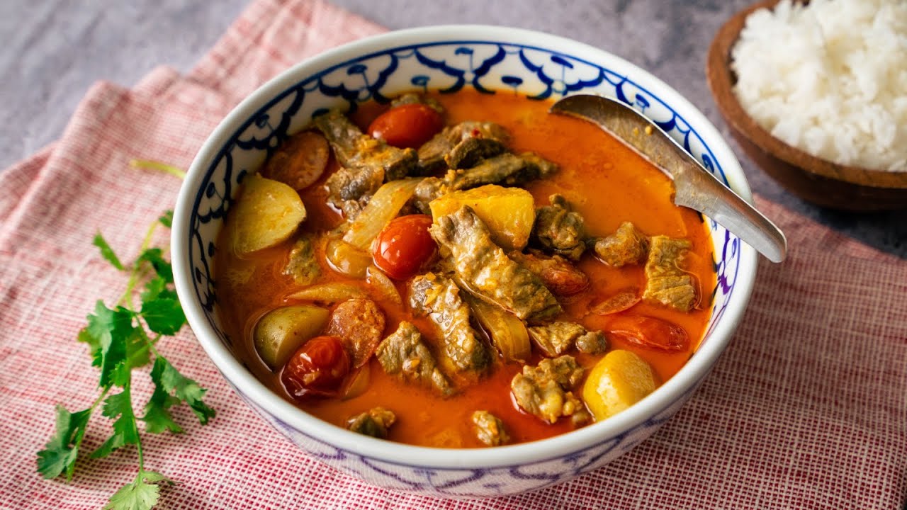 Easy Thai Yellow Curry with Beef