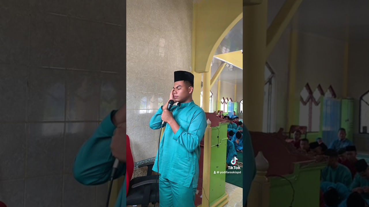 Azan merdu Ahmad Ziyad Taruna SMKN Perikanan Provinsi Riau AK 9