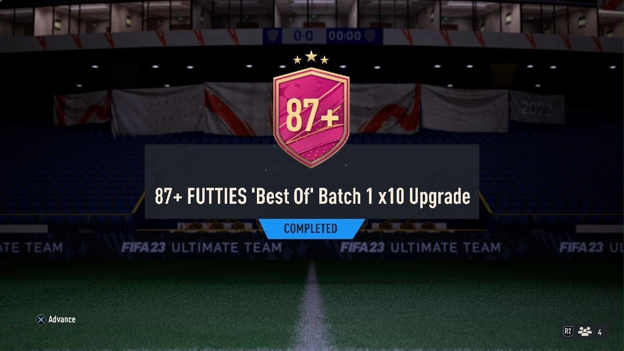 FIFA 23 87+ FUTTIES BEST OF BATCH 1 X 10 UPGRADE