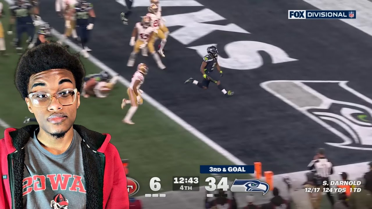 MASSACRE! San Francisco 49ers vs. Seattle Seahawks reaction | NFL 2025 Season Divisional
