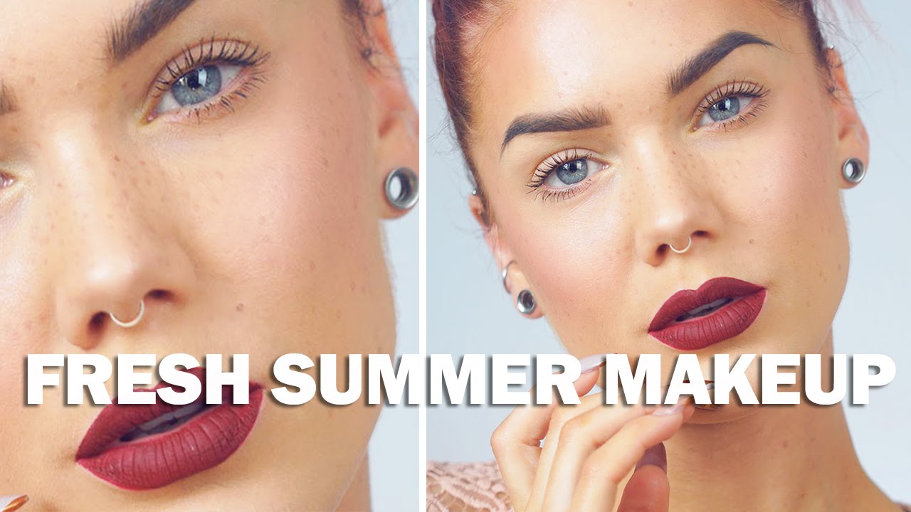 How To Get A Fresh Summer Look | Linda Hallberg Tutorial