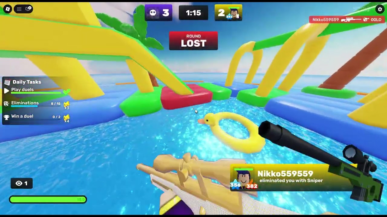 COOL RIVALS WITH MY FRIEND
