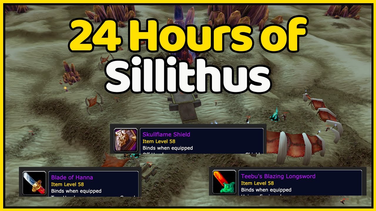 Farmed Silithus For 24-hours | Transmog Open-World Farm | Shadowlands