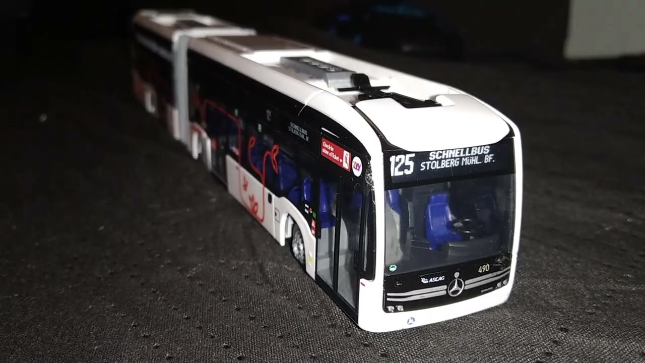 Recenzja Super gościu   Model Autobusu Mercedes Benz Ecitaro G Przegub