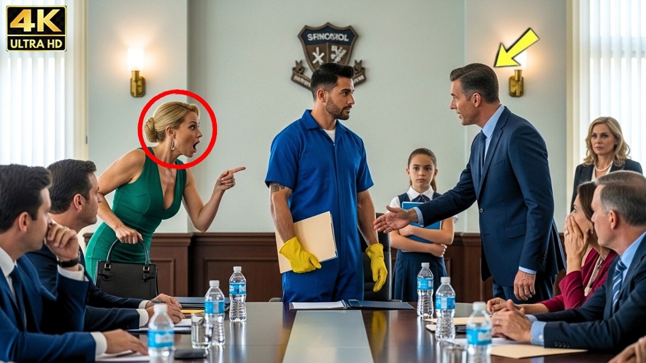 She Mocked a Single Dad at the Parent Meeting — Then the Superintendent Called Him “Sir”