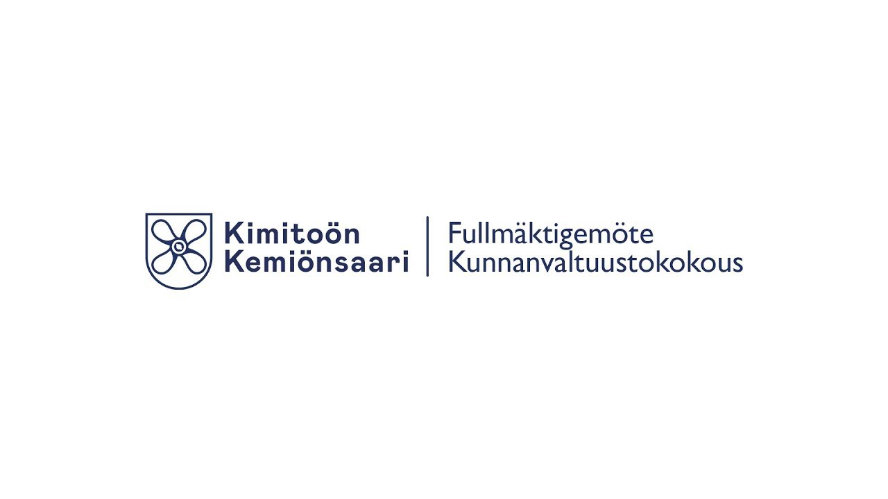 Kimitoöns fullmäktigemöte - Kemiönsaaren valtuustokokous 17.3.2025 17.00