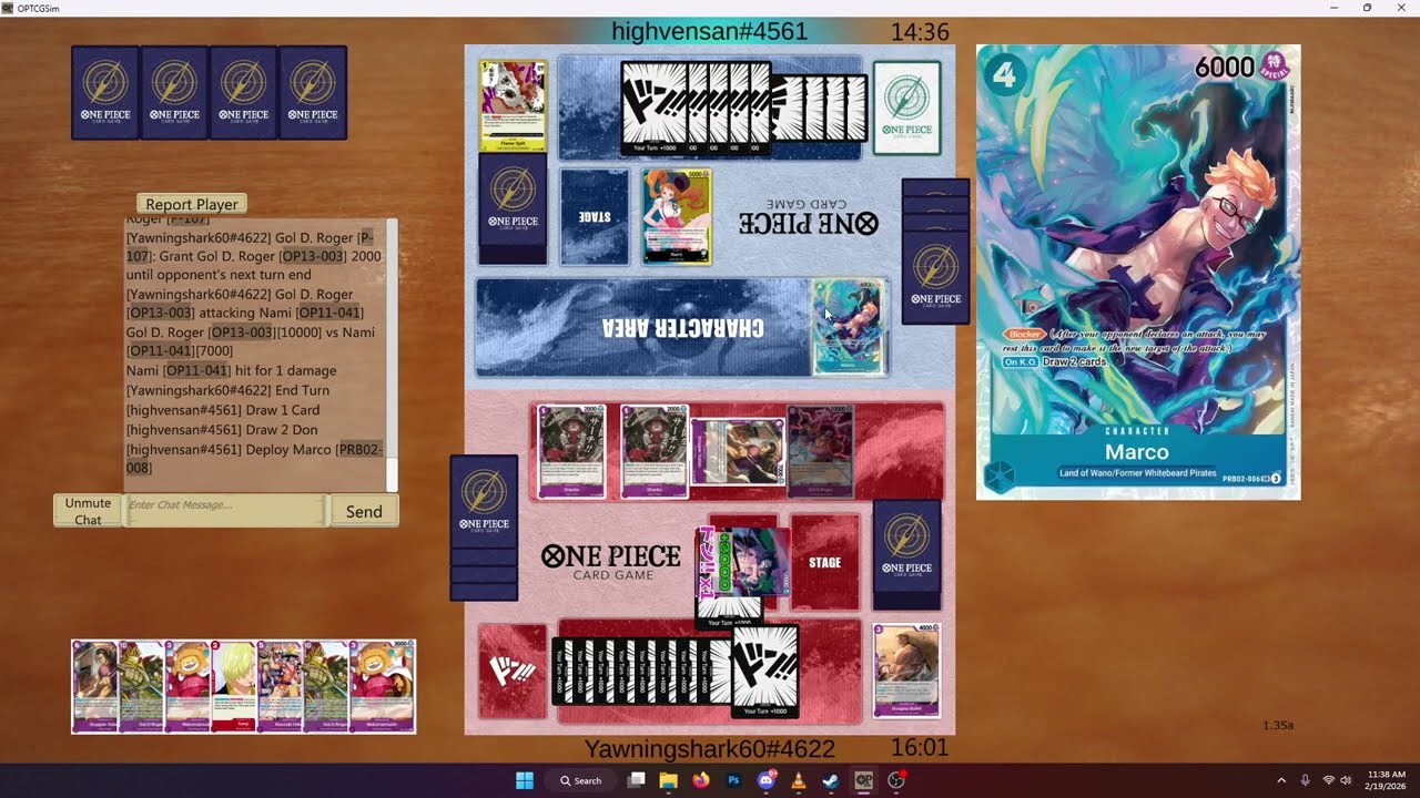 Roger deck profile - op14 meta gameplay OPTCG