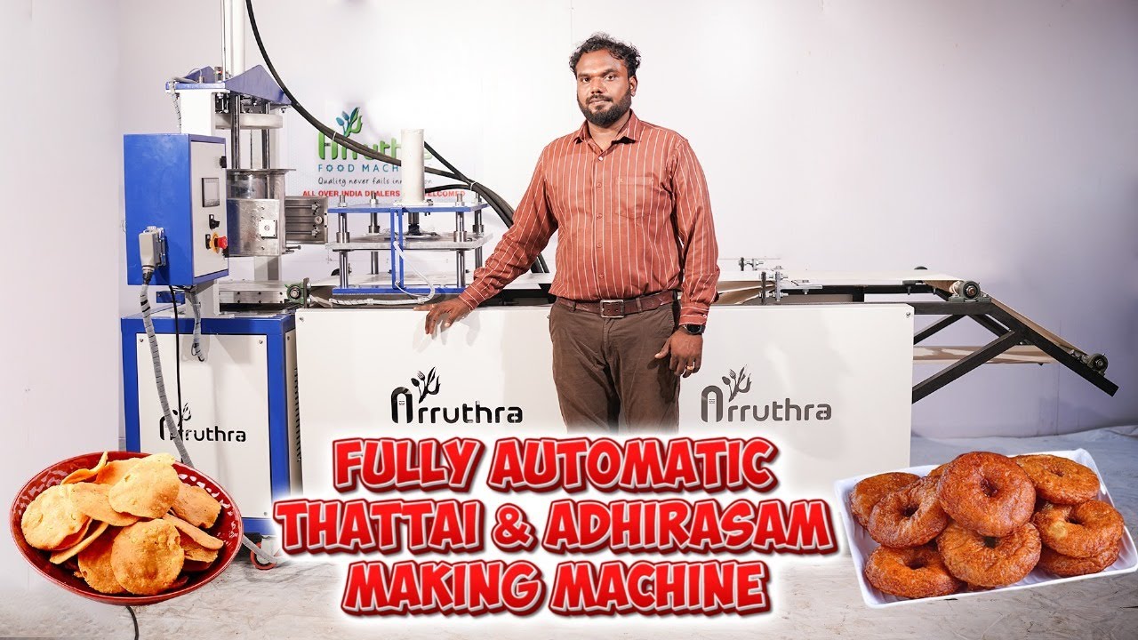 FULLY AUTOMATIC THATTAI AND ADHIRASAM MAKING MACHINE | COIMBATORE | 9994580909