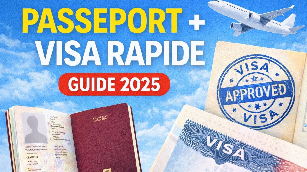 Comment Obtenir un Passeport + Visa Rapidement  |||JLC AGENCIA DE VIAGENS |