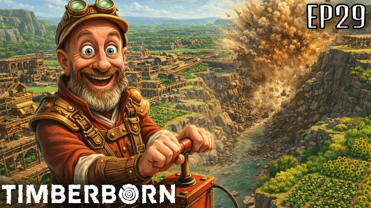 Timberborn EP29 | Jak zostałem mistrzem bobrowej pirotechniki