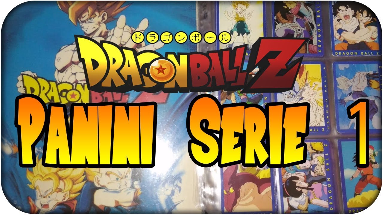 Dragon Ball Z Cards Panini Serie 1 - Retro 90's