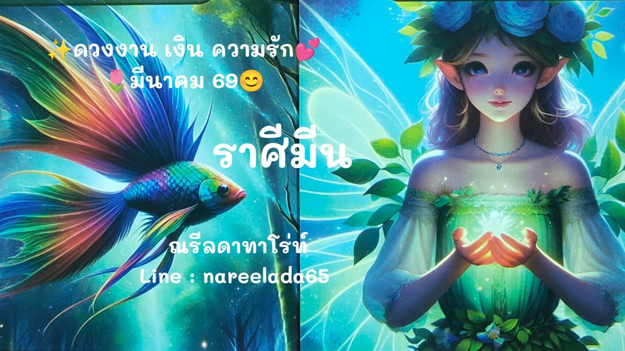 #ดวงราศีมีน #Pisces #มี.ค.69 #ดวงการ#งานการ#เงิน#ความรัก🥰🧚😻