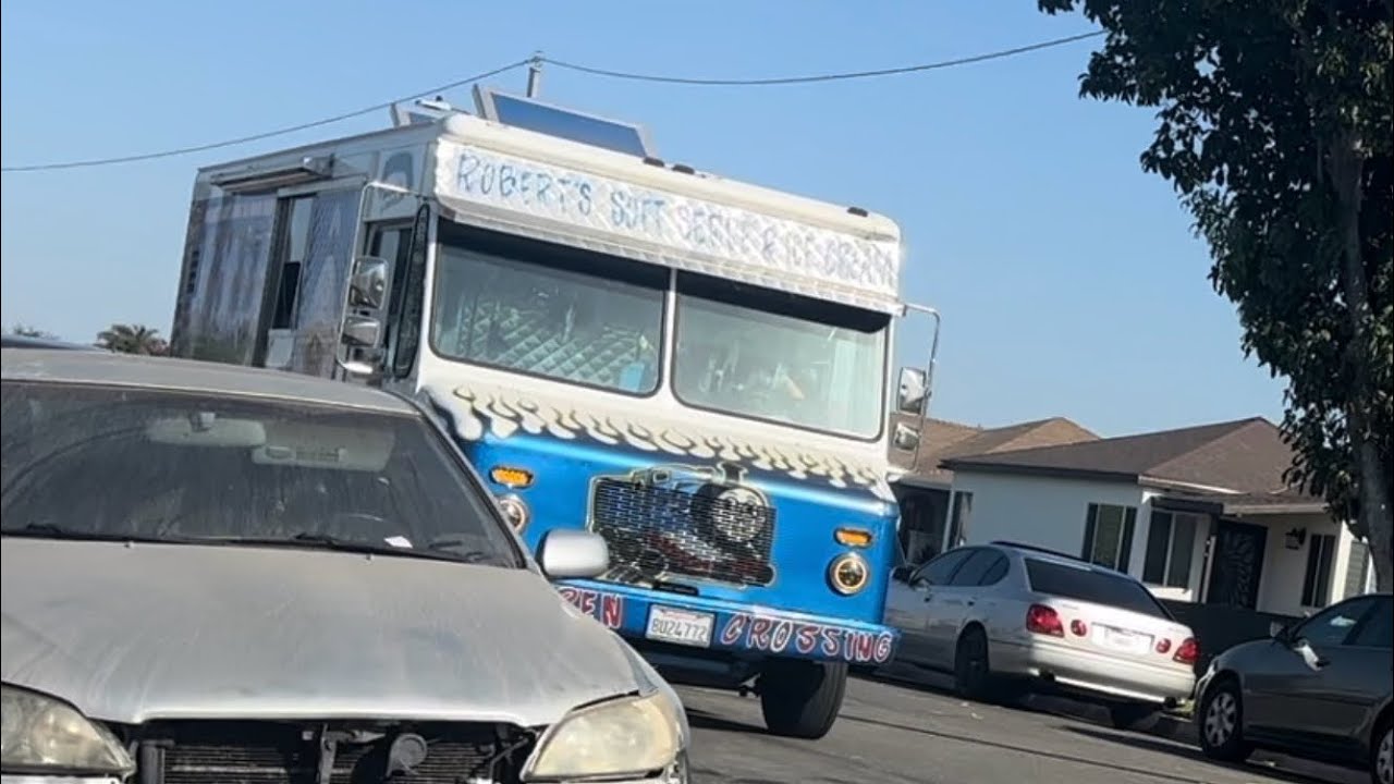 Thomas the Tank Engine ice cream truck playing Music Box Dancer
