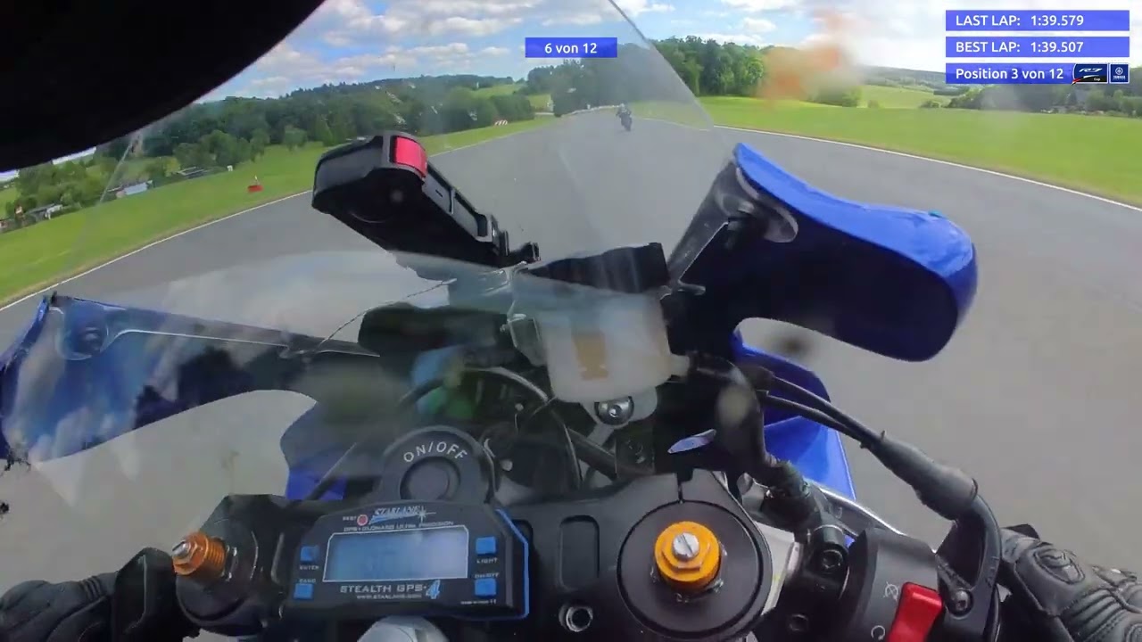 YAMAHA R7 CUP 2025 | RACE 1 | Roadracing Schleiz