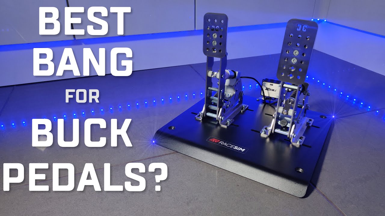 A fantastic pedal set that wont brake (get it?) the bank! | DC Simracing 2 pedal set tested