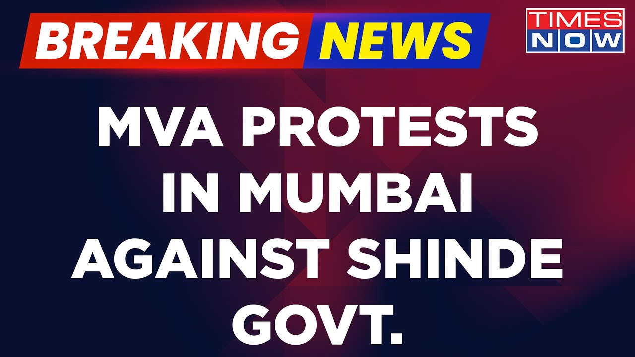 Breaking News | MVA's Protest In Mumbai On Maharashtra Assembly Day 1 |Protests Against Shinde Govt.